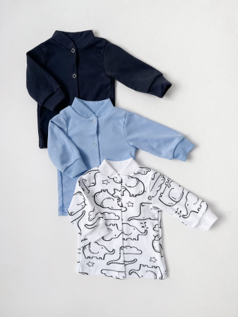 Набор 3 предмета кофточка на кнопках коллекция "Silver Kids"